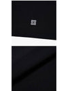 Archetype Slim Fit Cotton Short Sleeve T-Shirt Black - GIVENCHY - BALAAN 4