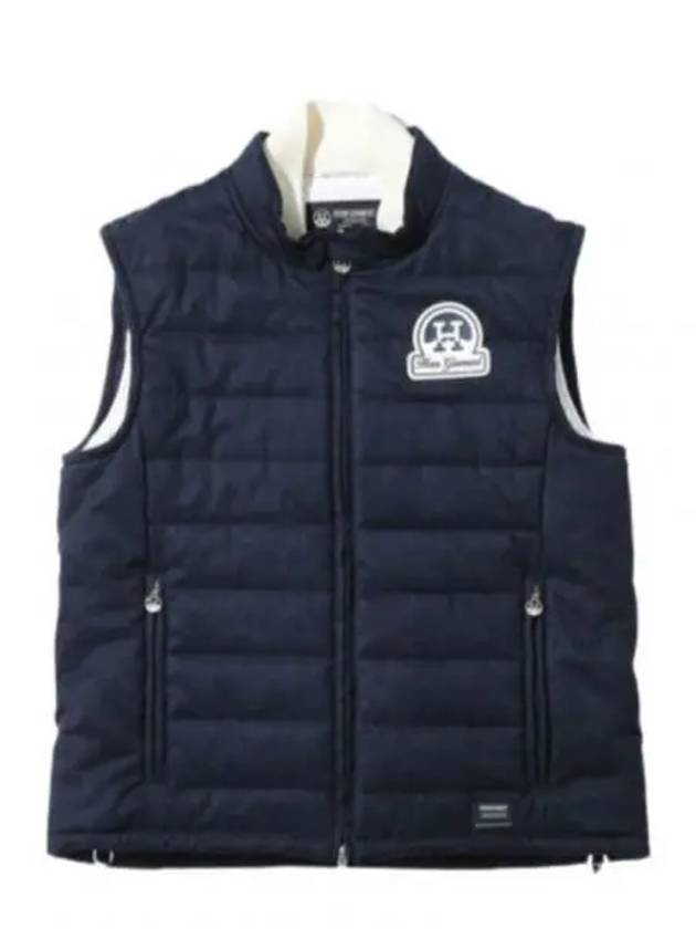 Golf Wear Men s Padded Vest HSM 2C AD03 NAVY - HORN GARMENT - BALAAN 1