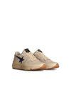 Running Sole Silver Tab Low Top Sneakers Ivory - GOLDEN GOOSE - BALAAN 3