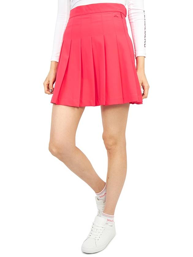 Women's Golf Adina Skirt Pink - J.LINDEBERG - BALAAN 6