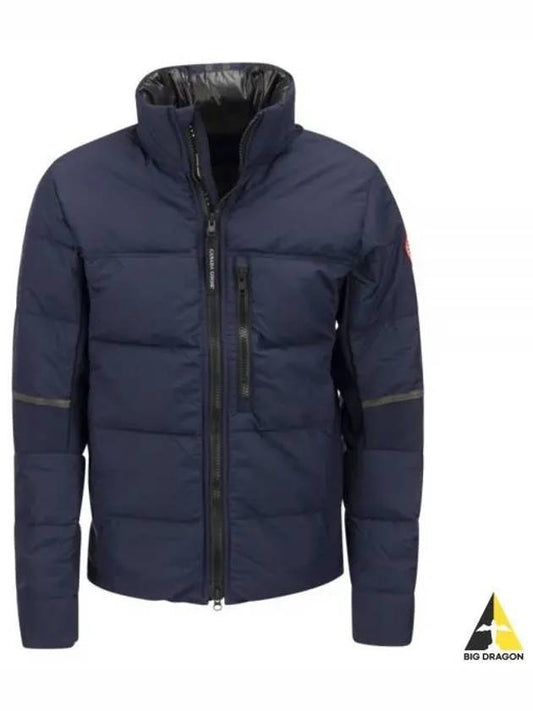 Highbridge Quilting Down Short Padding Jacket Atlantic Navy - CANADA GOOSE - BALAAN 2