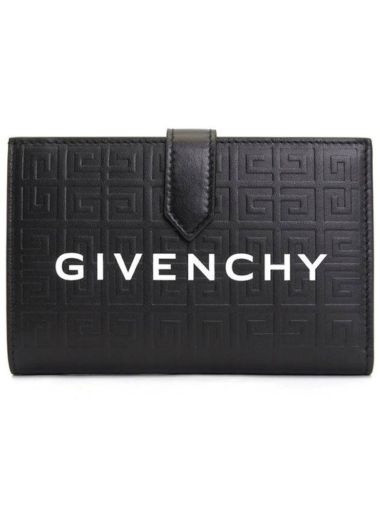 G Cut 4G Leather Card Wallet Black - GIVENCHY - BALAAN 2