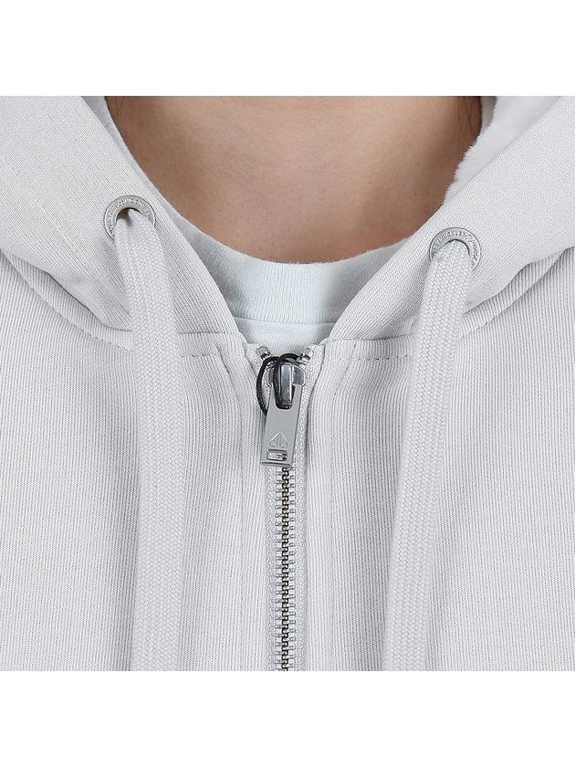 Classic Bunny 2 Zip Up Hoodie White Lining Willow Grey - MOOSE KNUCKLES - BALAAN 8