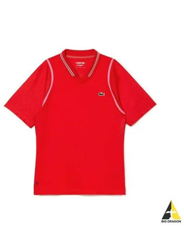 Daniel Medvedev Polo DH196153GS5H Short Sleeve T Shirt - LACOSTE - BALAAN 1