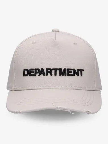 DEPARTMENT FIVE Cap Ball White XZ0132TF0139005 - DEPARTMENT 5 - BALAAN 1