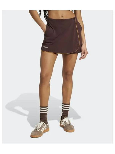 80s Skirts Shorts Dark Brown - ADIDAS - BALAAN 2