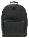 Interlocking GG Supreme Canvas Backpack Black - GUCCI - BALAAN 2