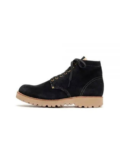 BRIGADIER BOOTS FOLK 0123102002006 BLACK suede ankle - VISVIM - BALAAN 1