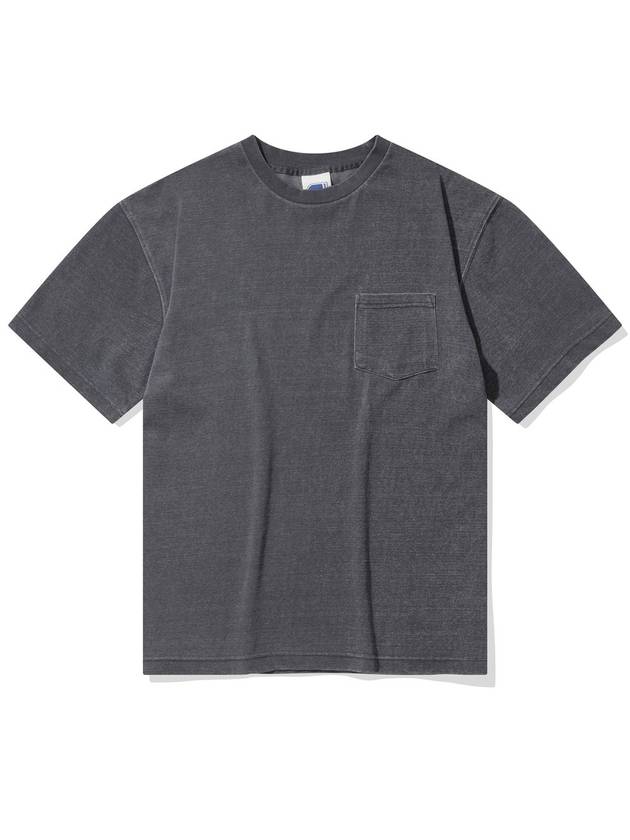 Vintage Washed Pocket Tee Charcoal - CITYSTREET - BALAAN 2