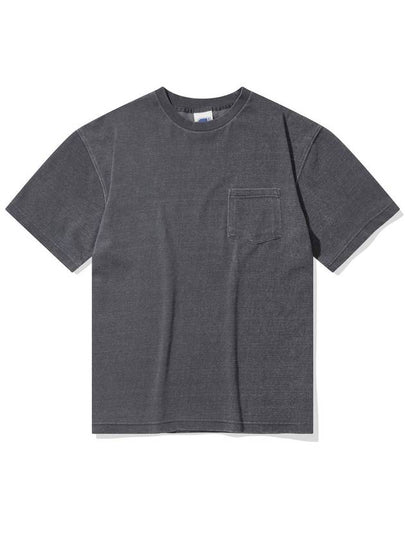 Vintage Washed Pocket Tee Charcoal - CITYSTREET - BALAAN 2