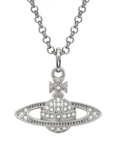 Mini Bas Relief Pendant Necklace Silver - VIVIENNE WESTWOOD - BALAAN 2