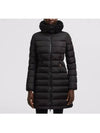 Women's Flammette Long Down Padding Black - MONCLER - BALAAN 3