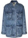 Women's Jumper Jacket TAHO VE0272HA B1H07H 30LU Taho Denim - ISABEL MARANT - BALAAN 2