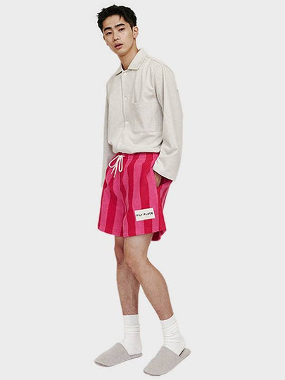 Terry Shorts Pink Red - PILY PLACE - BALAAN 2