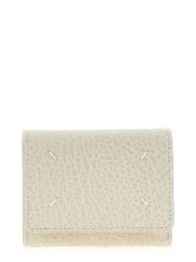 Zip Compact Tri-Fold Half Wallet Ivory - MAISON MARGIELA - BALAAN 2