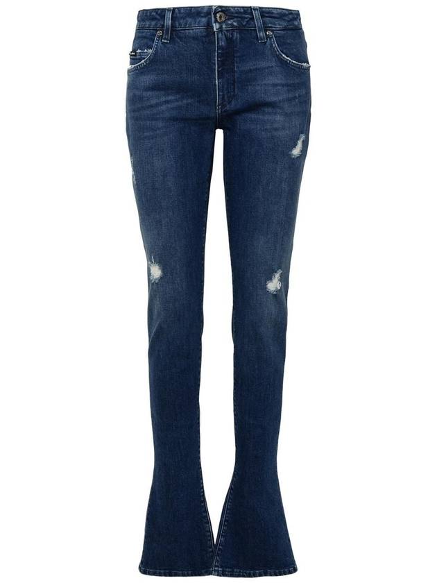 Denim Straight Pants FTCZADG8KA1 S9001 DENIM - DOLCE&GABBANA - BALAAN 2