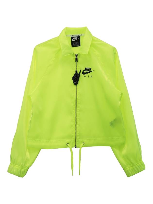 Women's Air Coach Windbreaker Yellow - NIKE - BALAAN 1