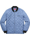 Zapata Quilted Work Jacket Blue - SUPREME - BALAAN 1