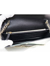 GG Interlocking Chain Strap Cross Bag Black - GUCCI - BALAAN 8