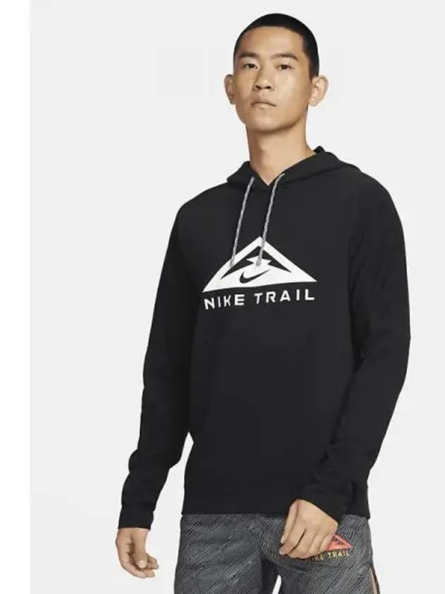 Dry Fit Trail Men s Pullover Running Hoodie Black White DV9325 010 699542 - NIKE - BALAAN 1