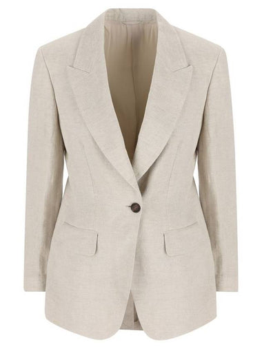 Brunello Cucinelli Jackets Beige - BRUNELLO CUCINELLI - BALAAN 1