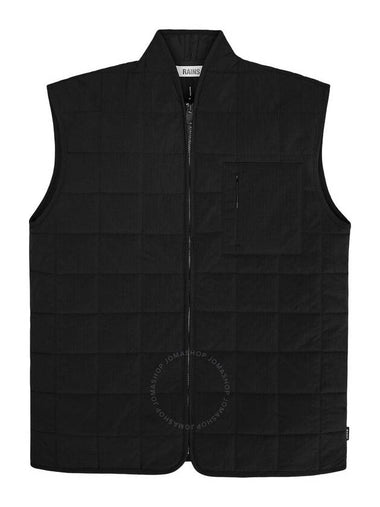 Rains Men's Black Giron Liner Vest Size Medium - RAINS - BALAAN 1