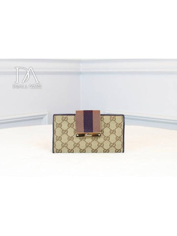 Women s jacquard long wallet condition B 181668 - GUCCI - BALAAN 1