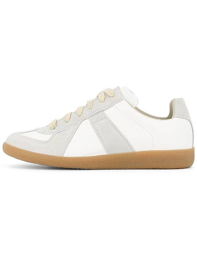 Replica Calfskin Low Top Sneakers White - MAISON MARGIELA - BALAAN 5