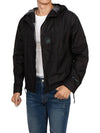 Metropolis Series Pertex Bloom Hooded Jacket Black - CP COMPANY - BALAAN 6