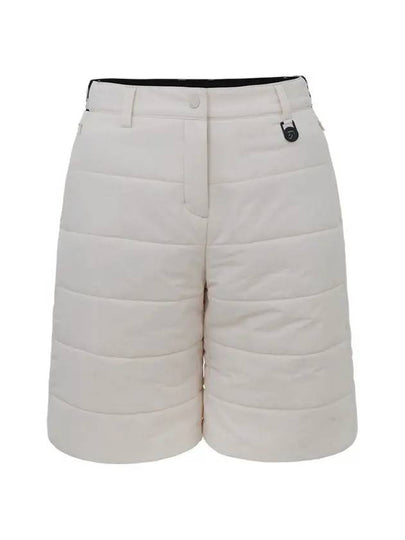 Women s Quilted Bermuda Half Pants IPL4WHP253 IV - IJP DESIGN - BALAAN 2