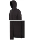 Technology Recycled Polyester Hooded Jacket Black - STONE ISLAND - BALAAN 6