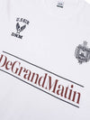 Vintage US Long Sleeved T-Shirt White - DE GRAND MATIN - BALAAN 5