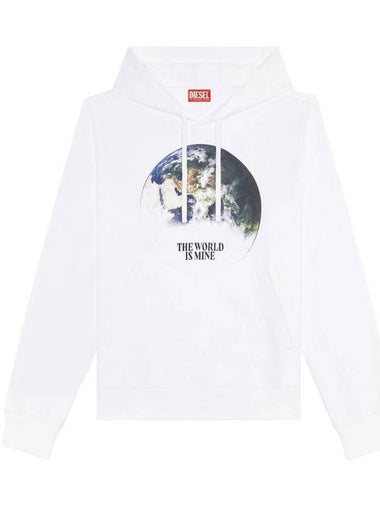 S-Ginn-Welt Hoodie White - DIESEL - BALAAN 1