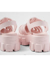 Alabaster Monolith Rubber Sandals Pink - PRADA - BALAAN 6