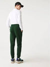 Men's Tapered Fit Fleece Track Pants Brushed Sweatpants Green 2529 - LACOSTE - BALAAN 4