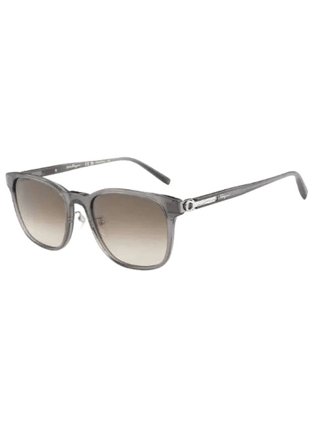 Eyewear Square Sunglasses Grey - SALVATORE FERRAGAMO - BALAAN 1