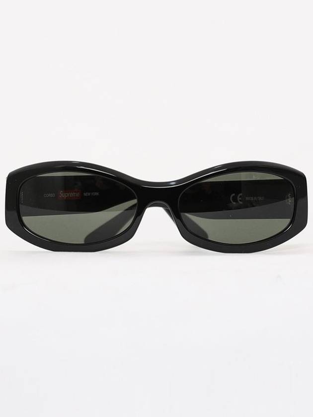 SS23G4 BLACK cross sunglasses - SUPREME - BALAAN 1