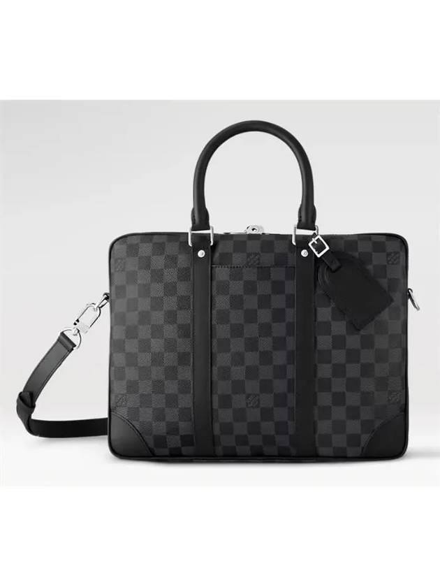 Porte Documents Voyage PM Briefcase Grey - LOUIS VUITTON - BALAAN 2