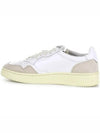 Medalist Goatskin Low Top Sneakers White - AUTRY - BALAAN 3