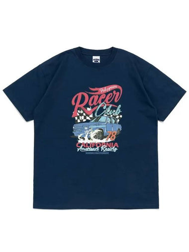 RACER CLUB T SHIRTS DARK BLUE - POLYGRAM - BALAAN 1