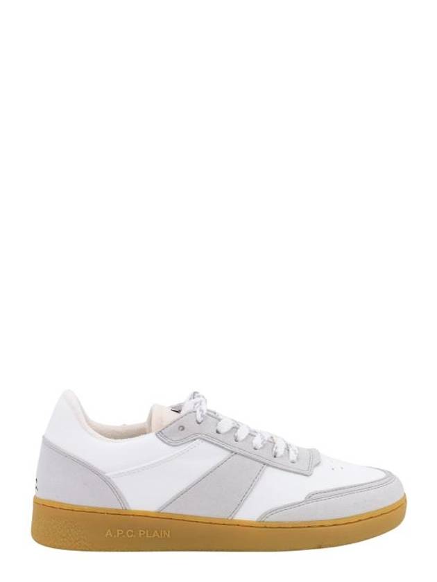 Pain Leather Low Top Sneakers White Caramel - A.P.C. - BALAAN 2