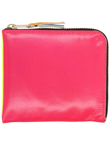 Super fluo small zip coin wallet - COMME DES GARCONS WALLET - BALAAN 1