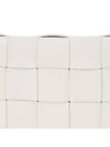 Intrecciato Cassette Cross Bag White - BOTTEGA VENETA - BALAAN 8