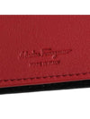 Salvatore Revival Gancini Bicolor Card Wallet Black - SALVATORE FERRAGAMO - BALAAN 8