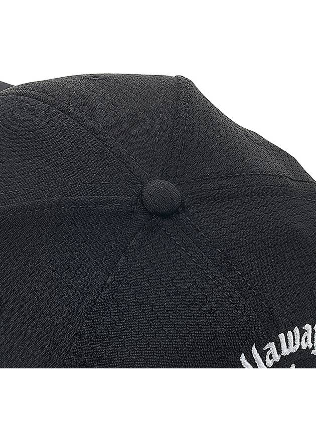 Logo Embroidered Ball Cap Black - CALLAWAY GOLF - BALAAN 9