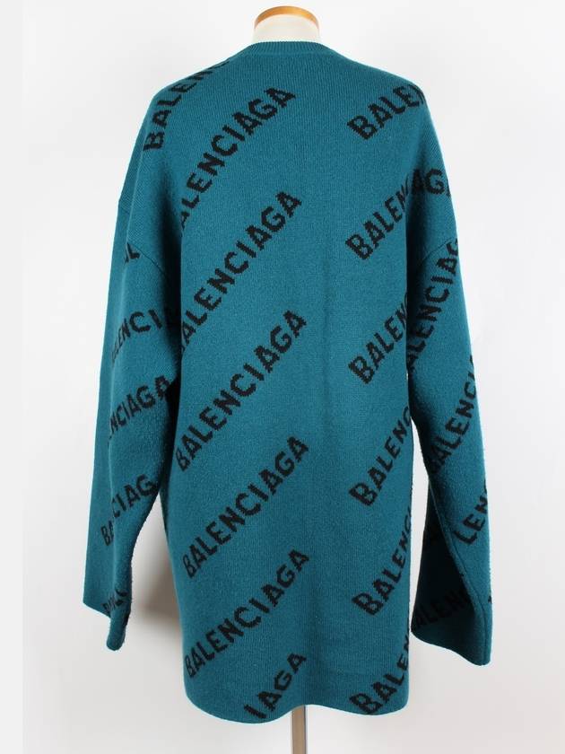 Multi logo overfit knit - BALENCIAGA - BALAAN 4