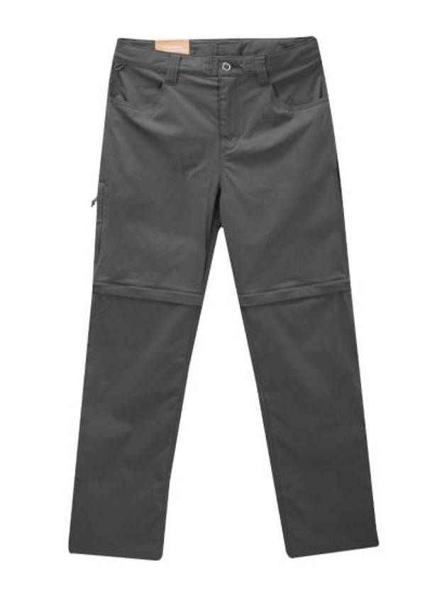 Quandary Convertible Straight Pants Forge Grey - PATAGONIA - BALAAN 2