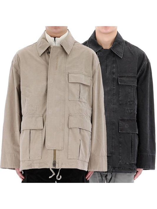 Cotton Ripstop Jacket 2 Types B90721 - ACNE STUDIOS - BALAAN 1