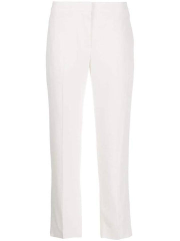 Straight Pants White - ALEXANDER MCQUEEN - BALAAN 1