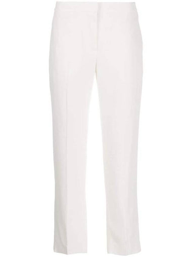 Straight Pants White - ALEXANDER MCQUEEN - BALAAN 1